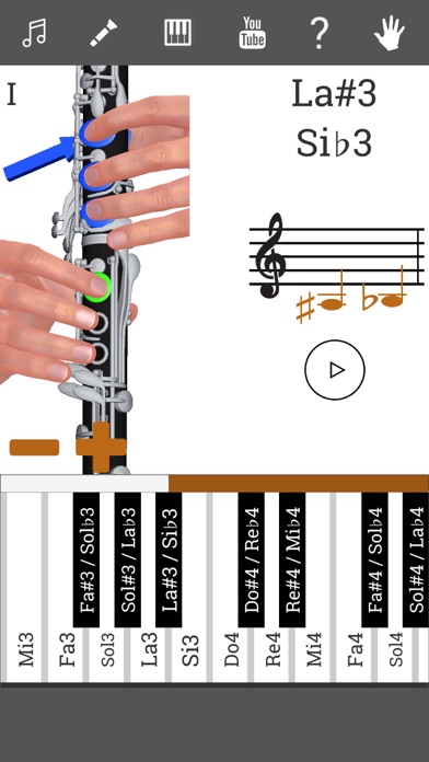 3D Clarinet Fingering Chart screenshot 3