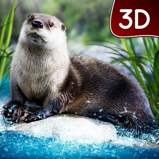 Otter Simulator 3D Icon