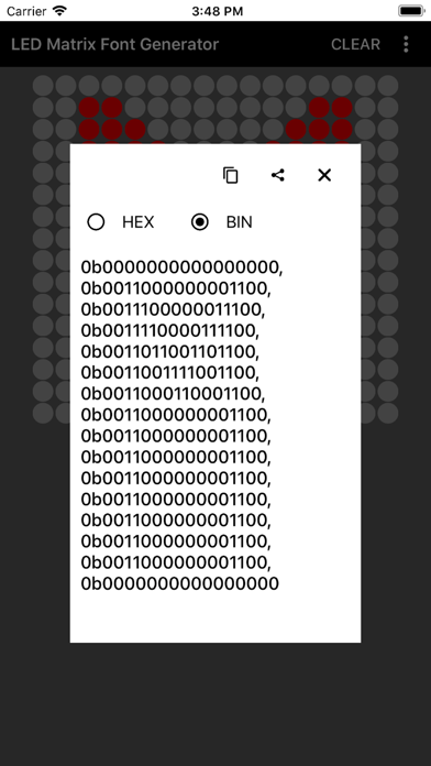 LED Matrix Font Generator screenshot 2
