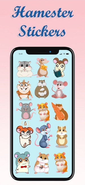 Adorable Hamster Stickers(圖2)-速報App