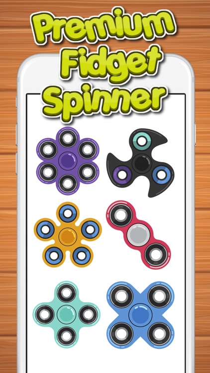 Premium Fidget Spinner – Collection Stickers