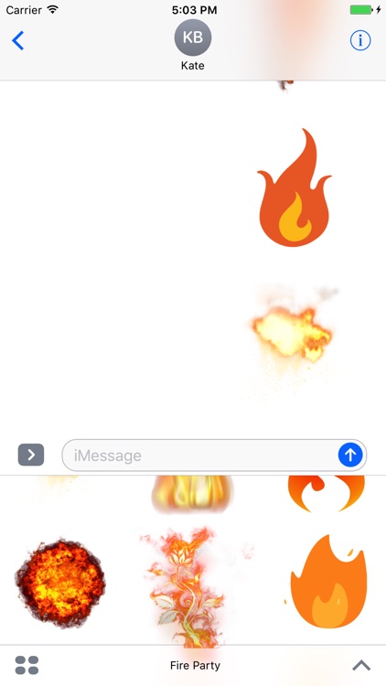 Fire Party Stickers screenshot-4