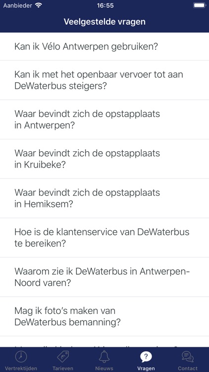 DeWaterbus België