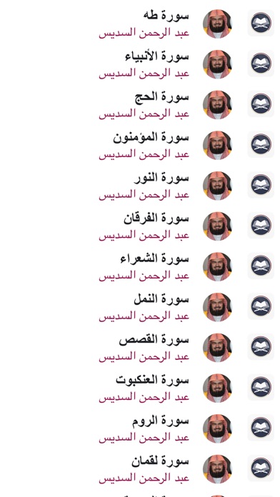 القران - عبد الرحمن السديس screenshot 4