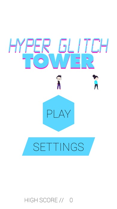 Hyper Glitch Tower screenshot 2