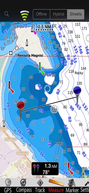 Sicily Is. GPS Nautical Charts