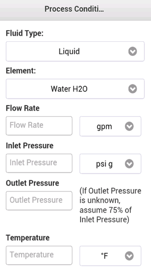 JFlow Quick Sizing