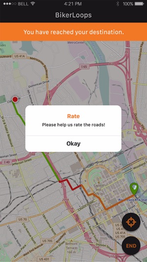 BikerLoops Motorcycle GPS App(圖3)-速報App