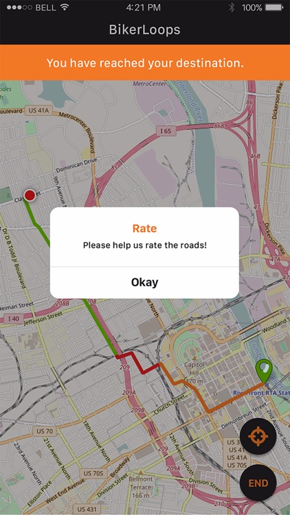 BikerLoops Motorcycle GPS App