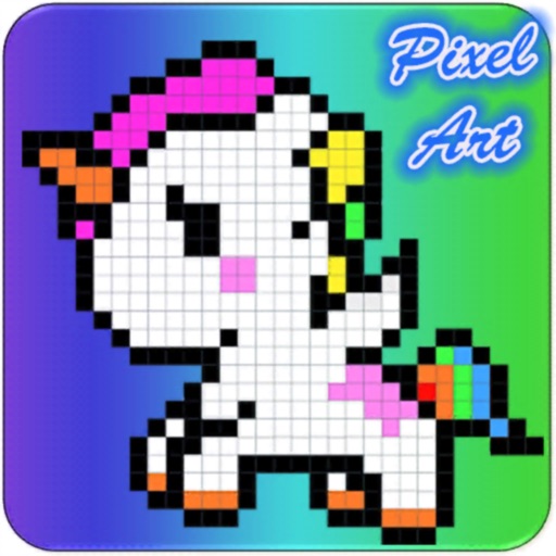 Pixel Unicorn - Page By Number