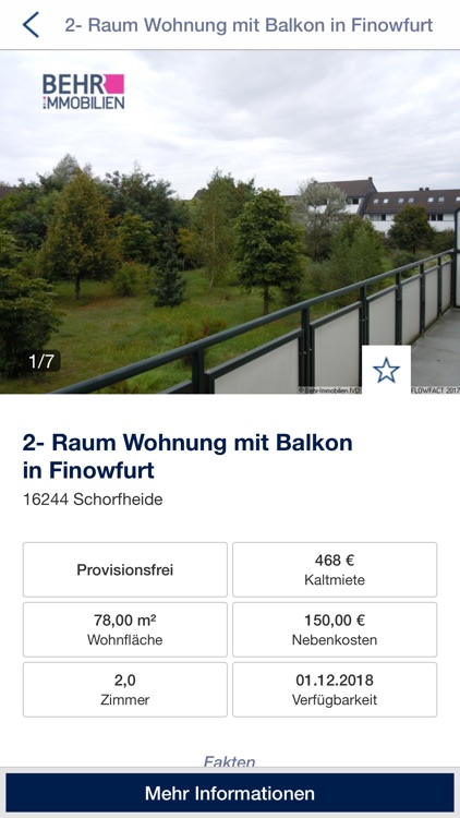 Die Behr Immobilien App