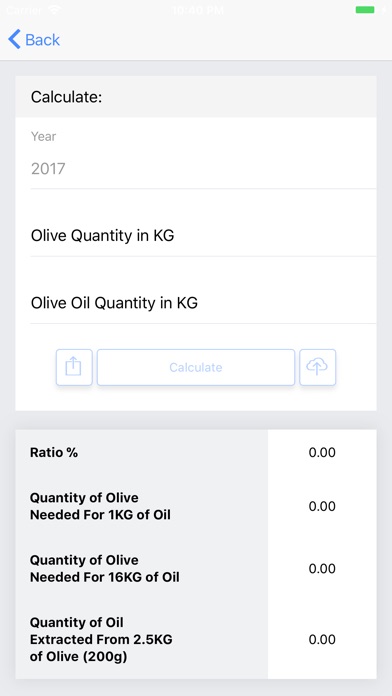 Olive Oil Production Tracker screenshot 3