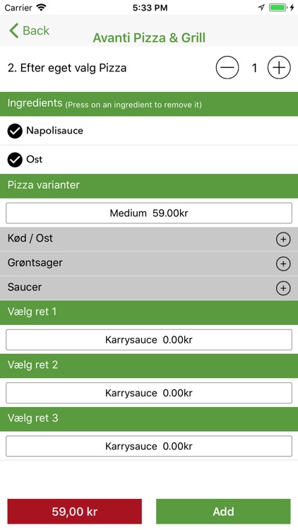 Avanti Pizza Gråsten screenshot-3