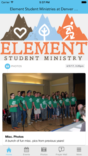 Element Student Ministries App(圖2)-速報App