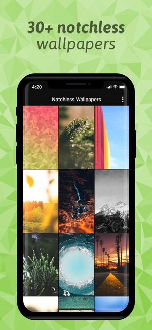 Notchless Wallpapers X(圖1)-速報App