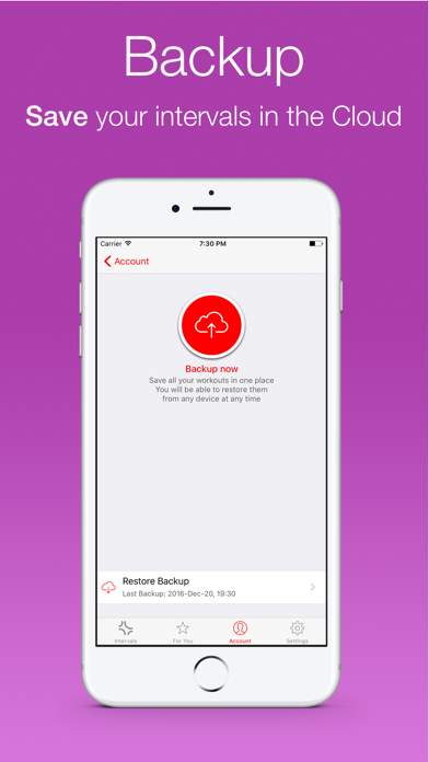 Intervals - Your smart and personal workout trainer Screenshot 5