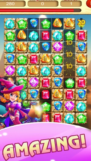 Gems Land: Match 3 Shine(圖1)-速報App