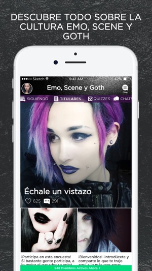 Emo, Scene y Goth Amino