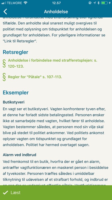 Vagtregler screenshot 4