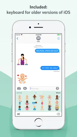 Game screenshot Maternity Emojis hack