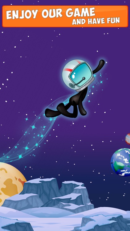 Stickman Trampline Flip Jumper screenshot-3