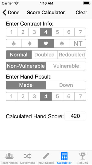 Duplicate Bridge Scoring(圖4)-速報App