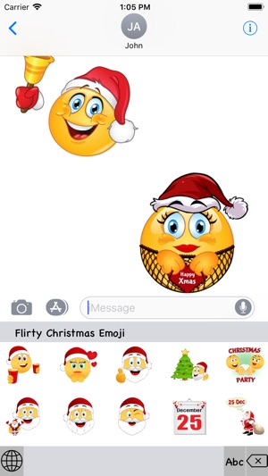 flirty christmas emoji on the app store flirty christmas emoji on the app store
