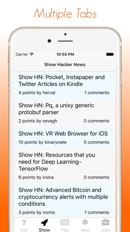 Smooth Hacker News screenshot-3