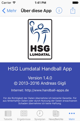 HSG Lumdatal screenshot 4