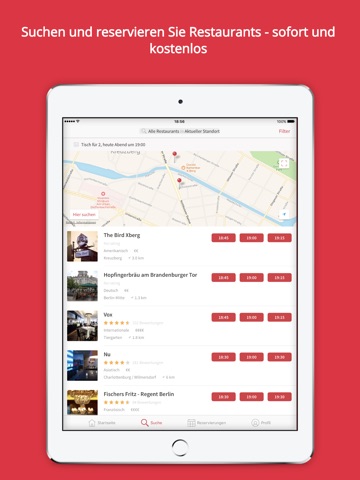 OpenTable screenshot 2