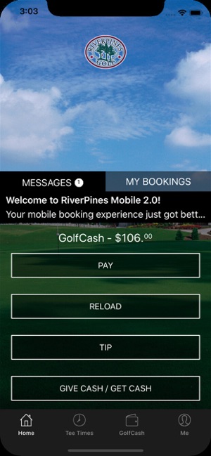 RiverPines Golf Tee Times