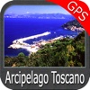 Arcipelago Toscano - GPS charts fishing Navigator