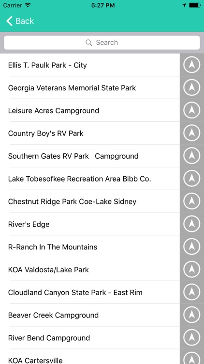 Georgia State Campgrounds & RV’s