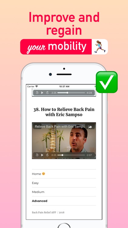 BackPain - Relief forever screenshot-4