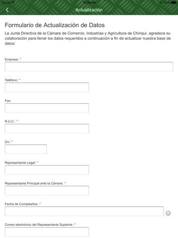 Camara de Comercio Chiriqui screenshot 3