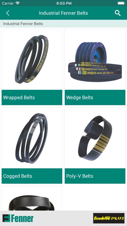 Fenner discount belts catalogue