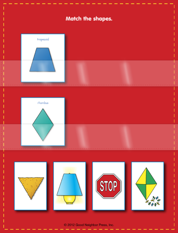 Pocket Charts! Shapes screenshot 2