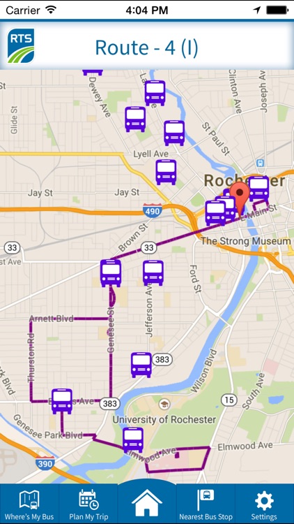 RTS Bus App