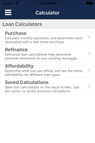 UNMB My Mortgage App screenshot 2