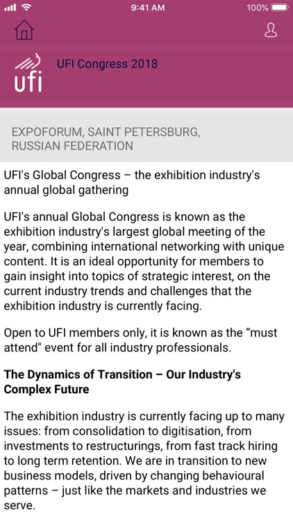UFI Congress 2018 screenshot-3
