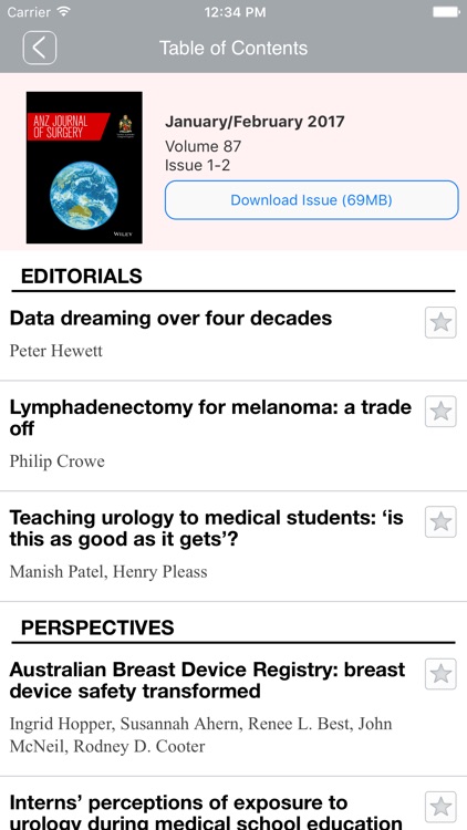 ANZ Journal of Surgery screenshot-4