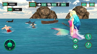 Princess Mermaid Simulator 3D screenshot 4