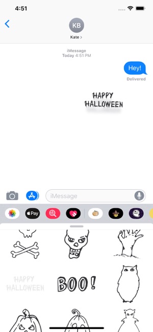 Hipster Halloween Stickers(圖3)-速報App