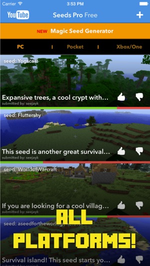 Seeds Pro for Minecraft