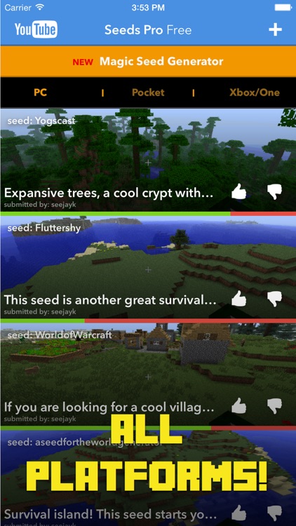 Seeds Pro for Minecraft
