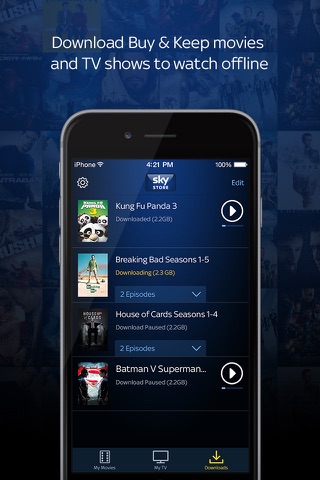 Sky Store Player: Movies & TV screenshot 3