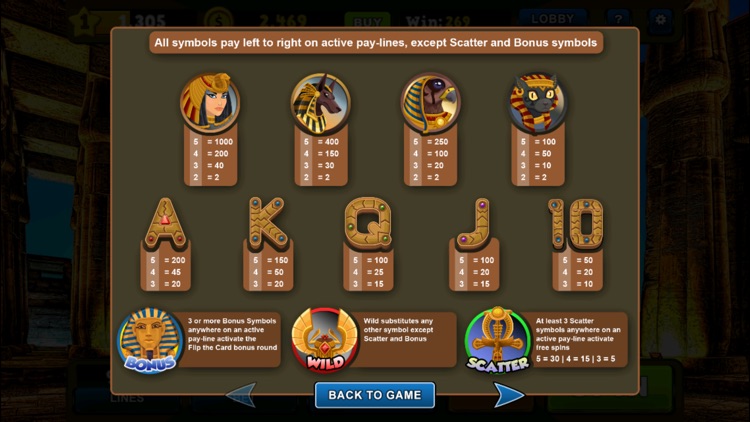 Slots Pharaoh's Quest screenshot-3