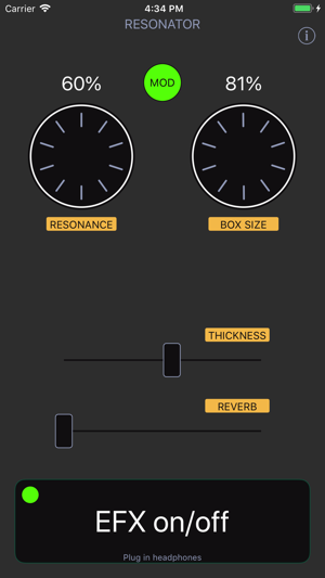 Resonator Audio Unit