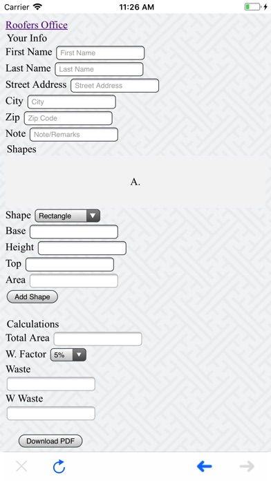 Roofing Square Calculator screenshot 2