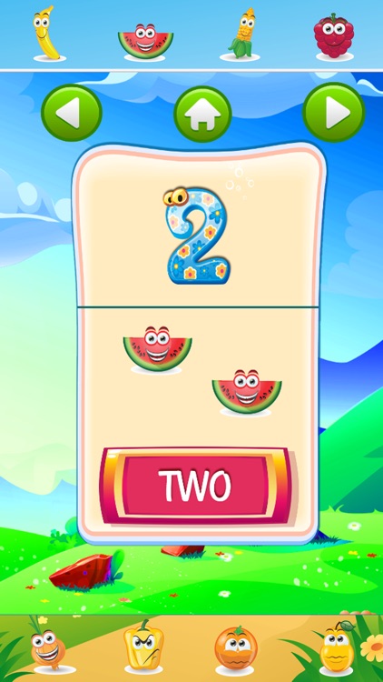 Fruits math basic number 123 screenshot-3